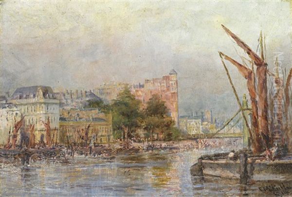 Barges, Pool Of London - view 1