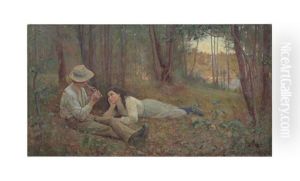 Bush Idyll by Frederick McCubbin