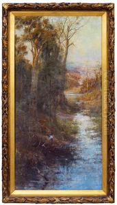 Midsummers Eve Also Known As A Midsummer Eve And A Midsummer's Eve by Frederick McCubbin