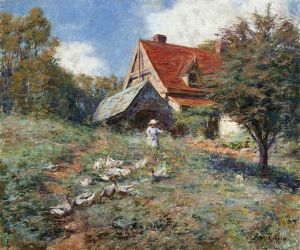 The Mountain Cottage by Frederick McCubbin