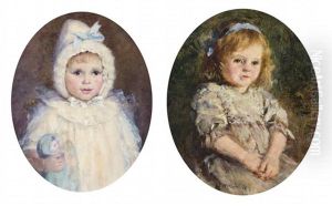 Mary Mccubbin (+ Kathleen Mccubbin, 2 Works) by Frederick McCubbin
