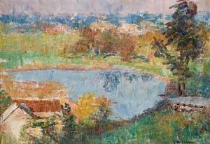Colour Note At South Yarra, Also Known As Como Park In Flood