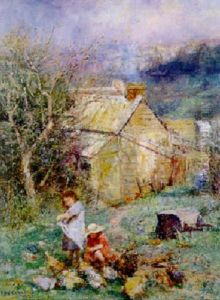 Rain And Sunshine by Frederick McCubbin