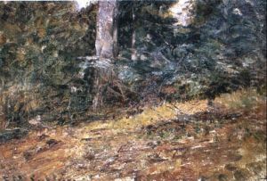 A Bush Study, Mount Macedon by Frederick McCubbin