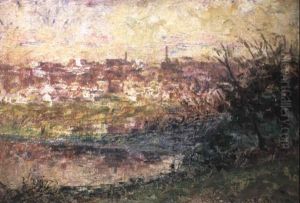 Evening Effect, South Yarra by Frederick McCubbin