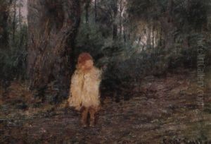 Red Caps, White Caps, Kathleen by Frederick McCubbin