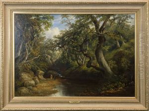 Landscape With Figures by Horatio McCulloch
