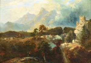 Paysage Des Highlands by Horatio McCulloch