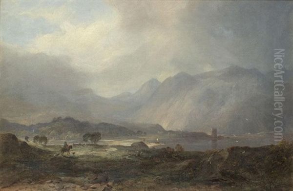Duntroon Castle, Loch Crinan (?) - view 1