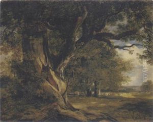 The Blasted Oak, Cadzow by Horatio McCulloch
