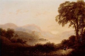 Dolbarden Tower, North Wales by Horatio McCulloch