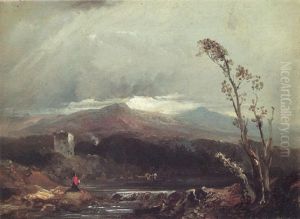 By The Loch by Horatio McCulloch