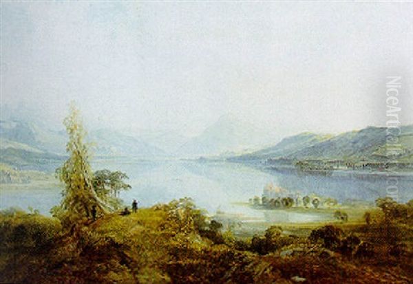Above Kilchum Castle, Loch Awe - view 1