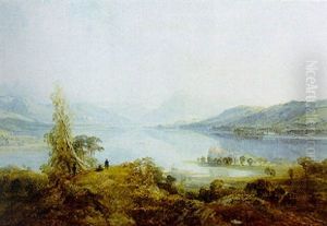 Above Kilchum Castle, Loch Awe by Horatio McCulloch