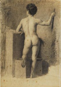 Figura Maschile by Sante Bertelli