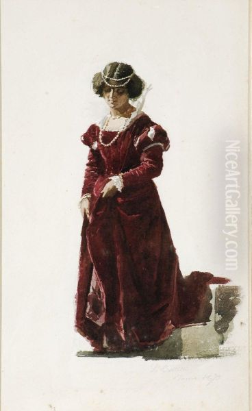 Dama Con Perle - view 1