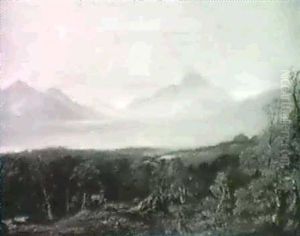 Deer In The Highlands by Horatio McCulloch