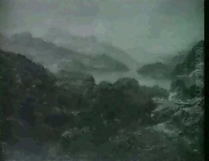 Riding Down To The Lochan by Horatio McCulloch