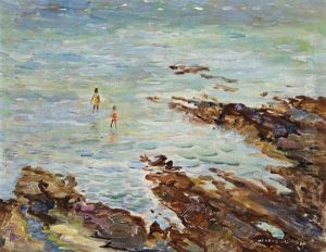Sea Urchins, Mornington by Wilfred McCulloch