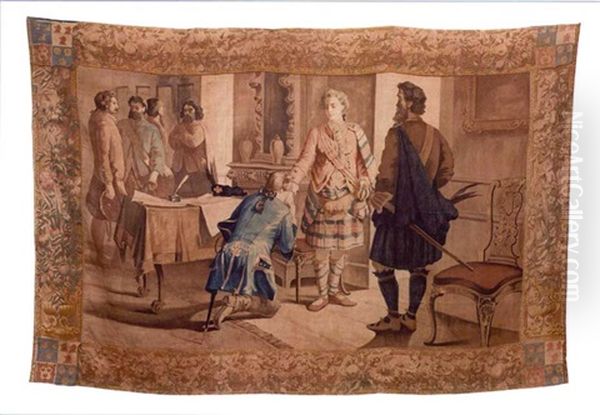 Fergus Melvor Introducing Waverley To Bonnie Prince Charlie - view 1