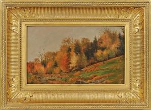 Late Autumn Hillside by Jervis McEntee