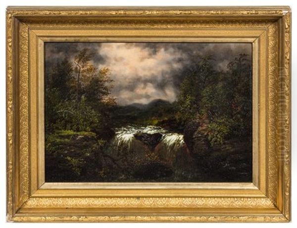 Landscape With Waterfall, 1884 - view 1