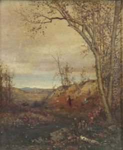 Wooded Landscape by Jervis McEntee