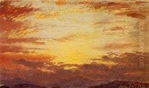 Sunset On July 26, 1870 Sunset On July 26, 1870