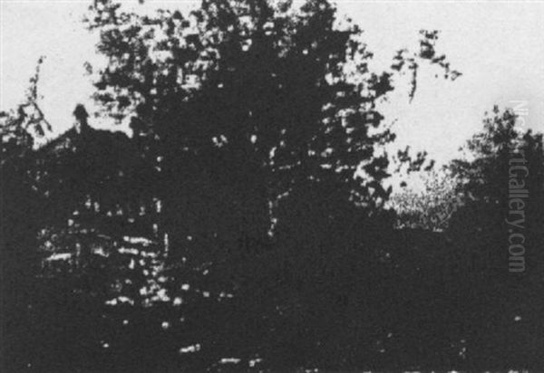 Hudson River Cabin (sanford Robinson Gifford's) - view 1