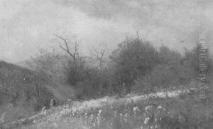 Mountain Pasture - Autumn by Jervis McEntee