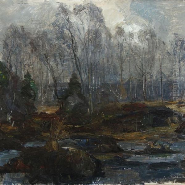Forest With Lake - view 1