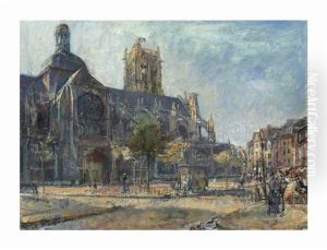 Church Of St Jacques, Dieppe by Arthur Ambrose McEvoy