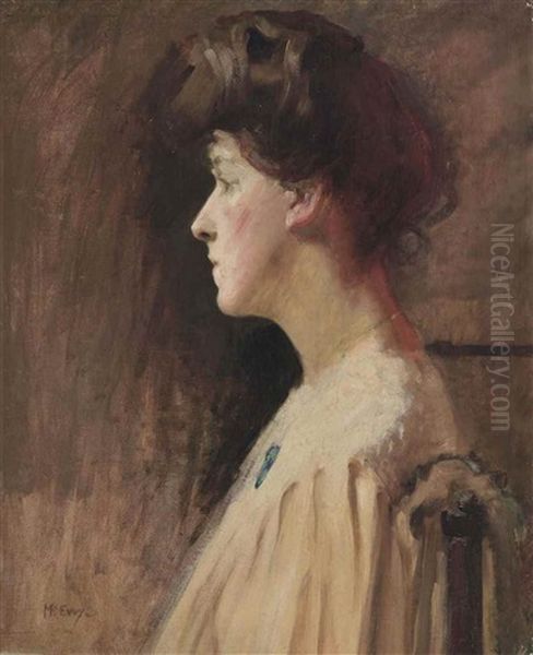 A Lady In Profile - view 1