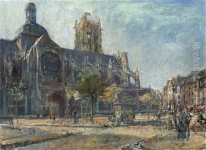 Church Of St Jacques, Dieppe by Arthur Ambrose McEvoy