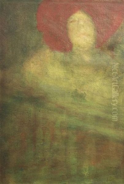 Oil On Canvas Laid On Board - view 1