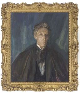 Portrait Of Sir Johnston Forbes-robertson In Evening Dress