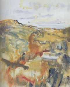 View From Abbotsleigh, Freshford, Somerset by Arthur Ambrose McEvoy