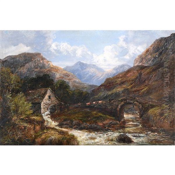 Cows On A Bridge - view 1