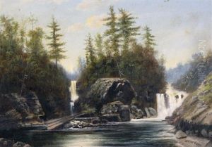 Waterfalls by Henry Nesbitt Mcevoy