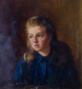 Portrait Young Girl, Fernan