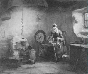 Yet Thrift, Industrious Bides Her Latest Days - The Age Her Sair Dow'd Front Wi'runkles Wave