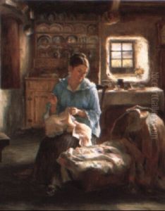 A Cozie House An Cantie Wife Aye Keeps A Body Cheerly by Tom Mcewan