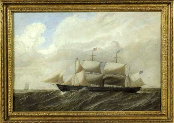 The British Sail And Steam "garth Sands" - view 1