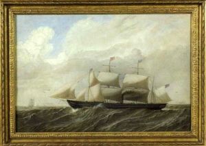 The British Sail And Steam "garth Sands"