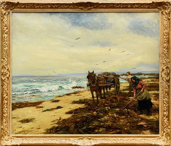 Gathering Seaweed by John Mcghie