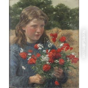 Gathering Wild Flowers by John Mcghie