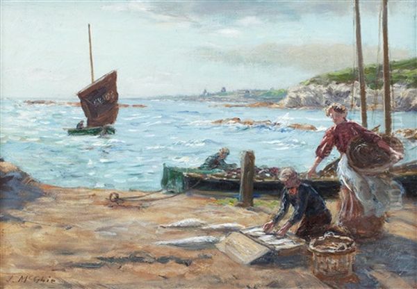 Sorting The Catch, Pittenweem - view 1