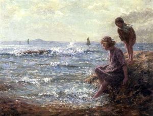 On The Beach by John Mcghie