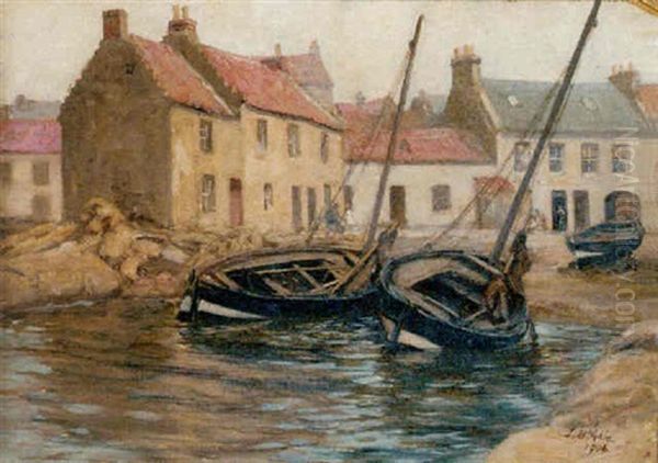 An East Coast Fishing Village - view 1