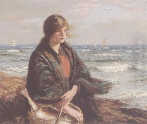 An East Coast Fishergirl by John Mcghie